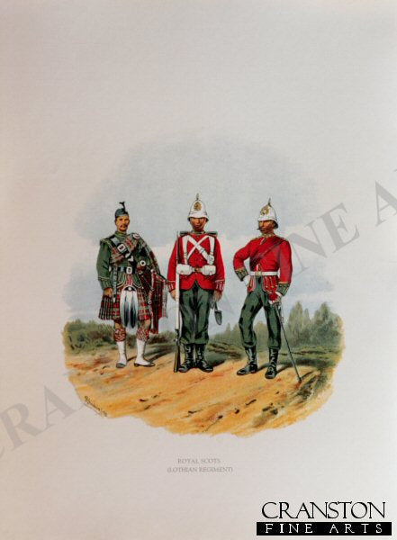 Royal Scots by Richard Simkin