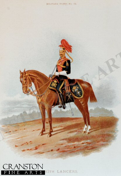 12th Lancers by Richard Simkin (P)