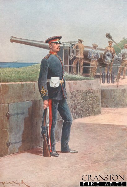 Royal Garrison Artillery by Richard Caton Woodville. (P)