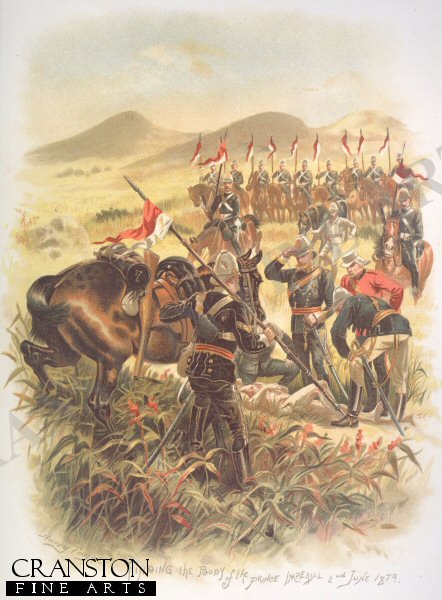 Finding the Body of the Prince Imperial, 2nd June 1879 by Harry Payne. (P)