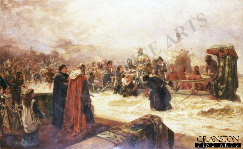 England Welcomes Henry V by Robert Hillingford. (GS)