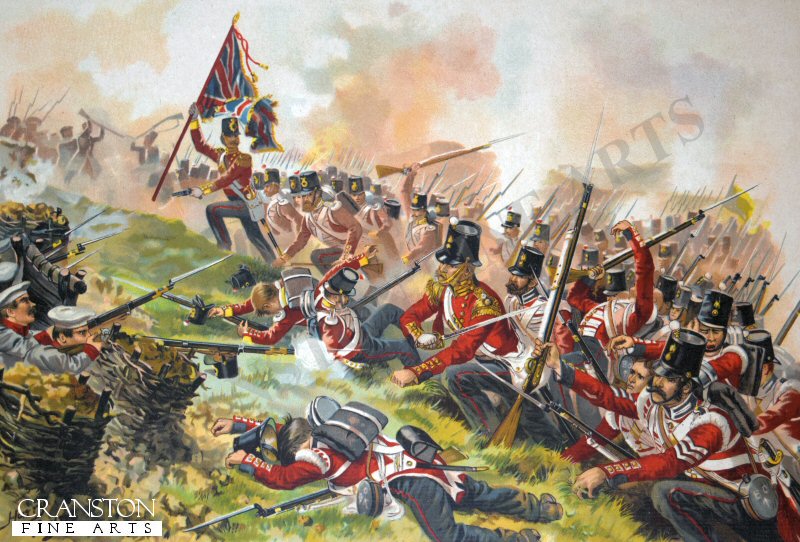The Light Division Carrying the Heights of Alma, Crimea 1854 by Harry Payne (B)