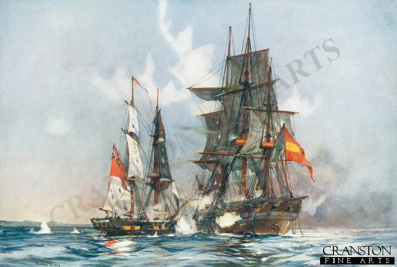 The Speedy Capturing the Gamo by Charles Dixon.