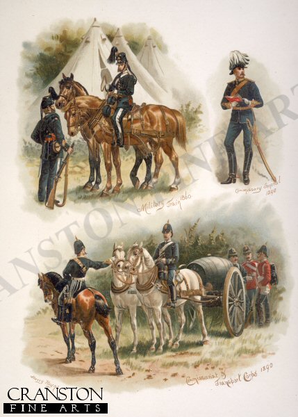 Commissariat and Transport Corps by Harry Payne.