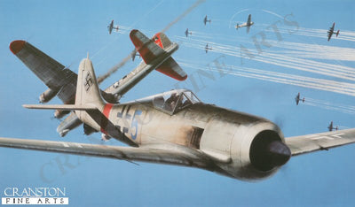 Cat Among the Pigeons (FW190) by Ivan Berryman. (D)