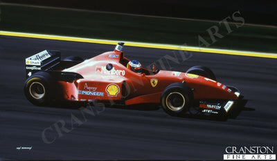 Michael Schumacher/ Ferrari F.310 by Ivan Berryman