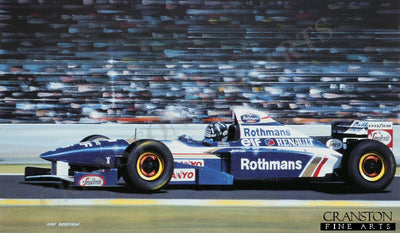 Damon Hill/ Williams FW.17 by Ivan Berryman