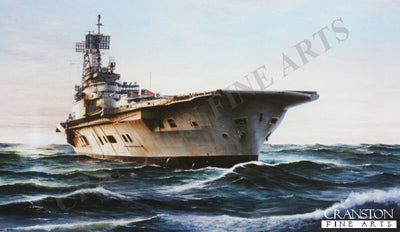 HMS Ark Royal (1970s Carrier) by Ivan Berryman.