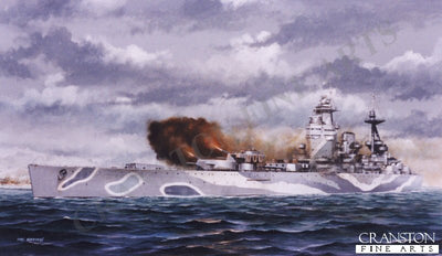 HMS Rodney by Ivan Berryman