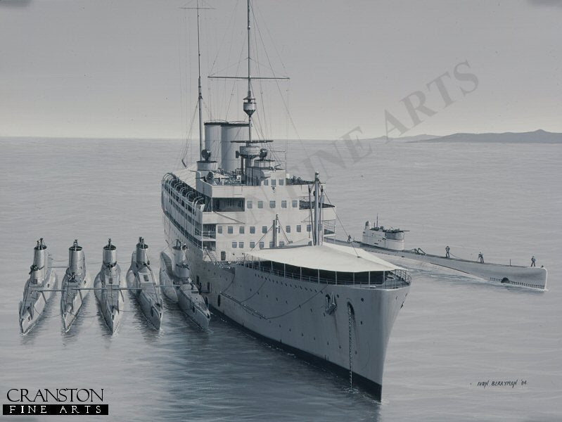 HMS Medway by Ivan Berryman. (B)