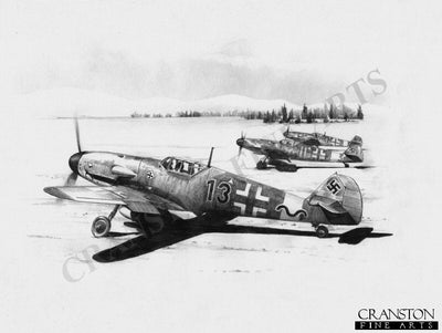 Gunther Rall - Black 13 by Ivan Berryman.