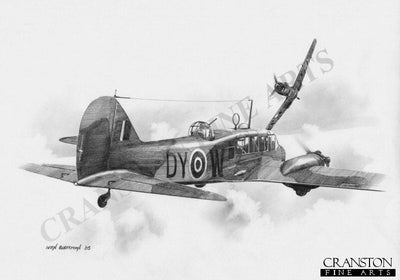 Avro Anson by Ivan Berryman.