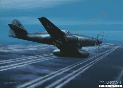 Messerschmitt Me262B-1a/U1 by Ivan Berryman. (B)
