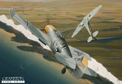 Adolf Galland by Ivan Berryman. (B)