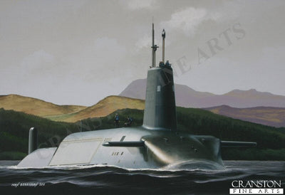 HMS Vigilant by Ivan Berryman. (B)
