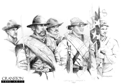 Stonewall brigade 1861 by Chris Collingwood.