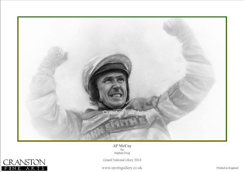A P McCoy by Stephen Doig.