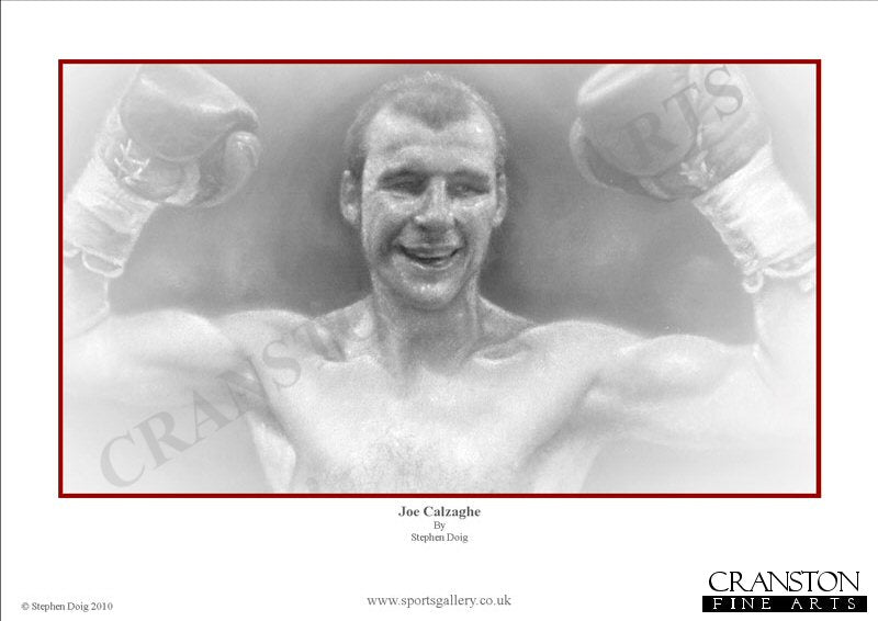 Joe Calzaghe - The Pride of Wales by Stephen Doig.