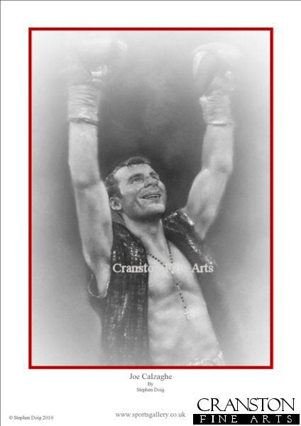 Undefeated - Joe Calzaghe by Stephen Doig.