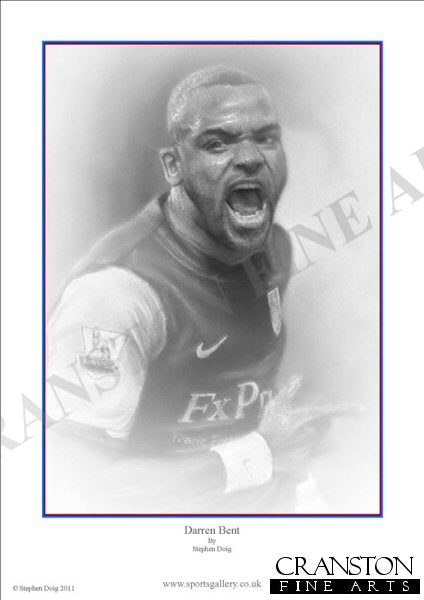 Darren Bent by Stephen Doig.