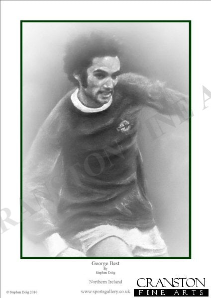 George Best - Northern Ireland by Stephen Doig.