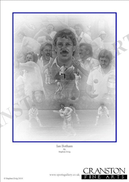 Ian Botham by Stephen Doig.