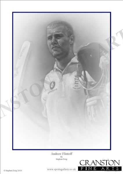 Freddie Flintoff by Stephen Doig.