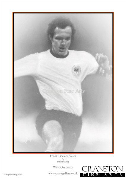 Franz Beckenbauer by Stephen Doig.