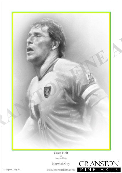 Grant Holt - Norwich City by Stephen Doig.