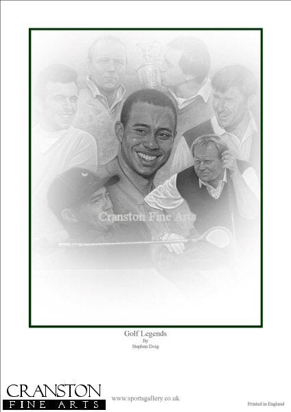 Golf Legends by Stephen Doig.