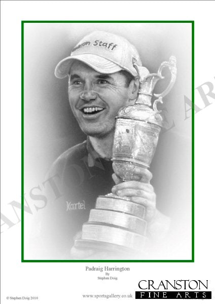Padraig Harrington by Stephen Doig.