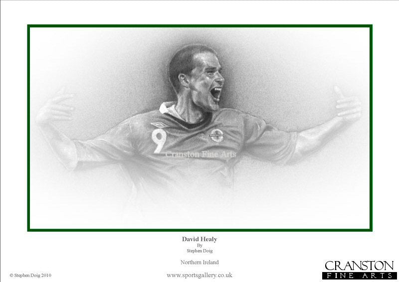 David Healy - Northern Ireland by Stephen Doig.