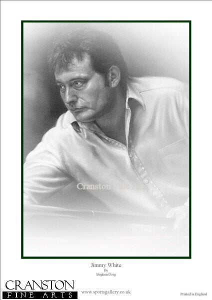 Jimmy White - Snooker Legend by Stephen Doig.
