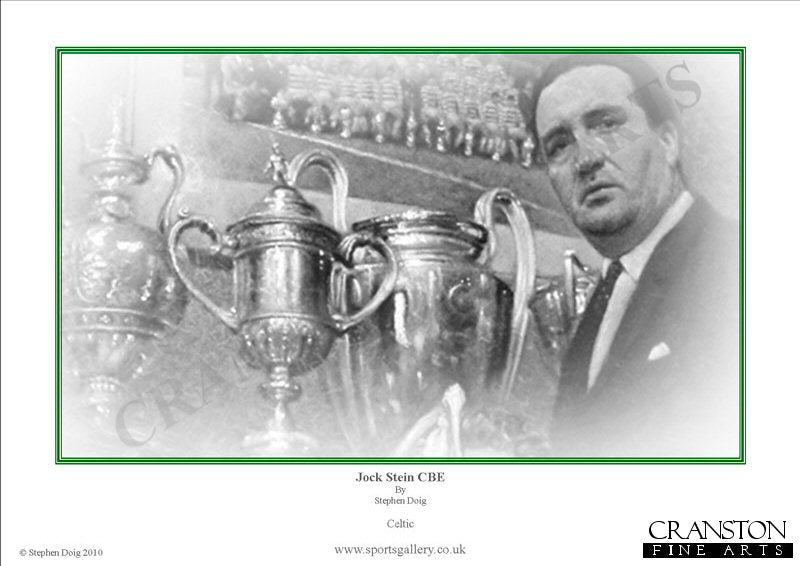 Jock Stein CBE - Celtic Legend by Stephen Doig.