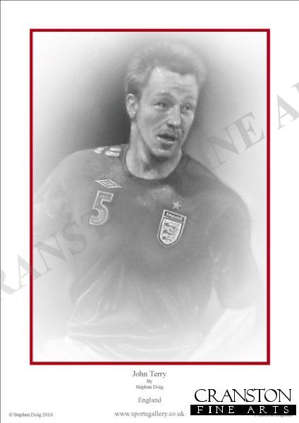 John Terry - England by Stephen Doig.