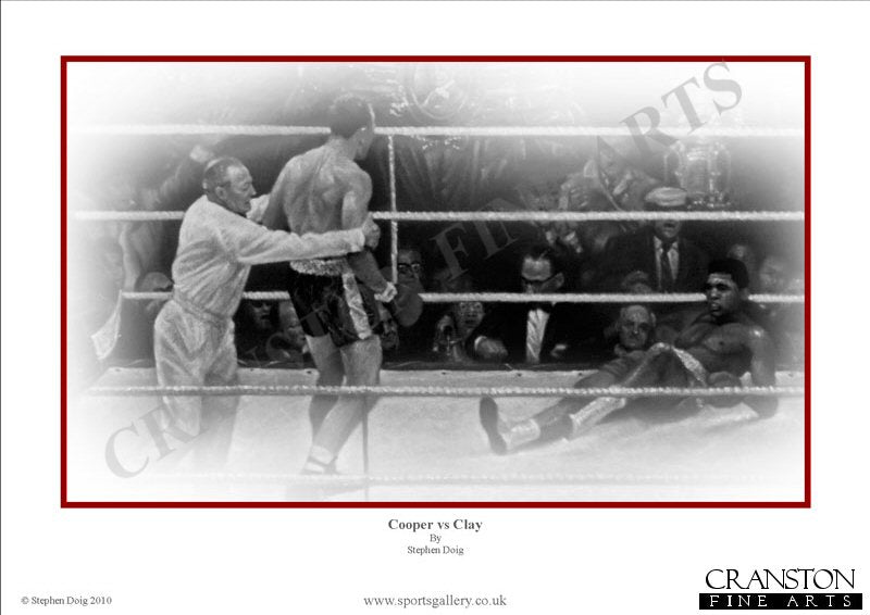 Cooper vs Clay by Stephen Doig.