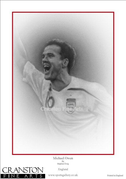 Michael Owen by Stephen Doig.