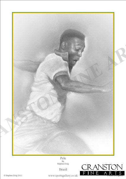 Pele by Stephen Doig.