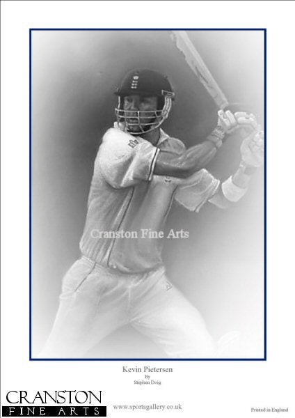 Kevin Pietersen by Stephen Doig.