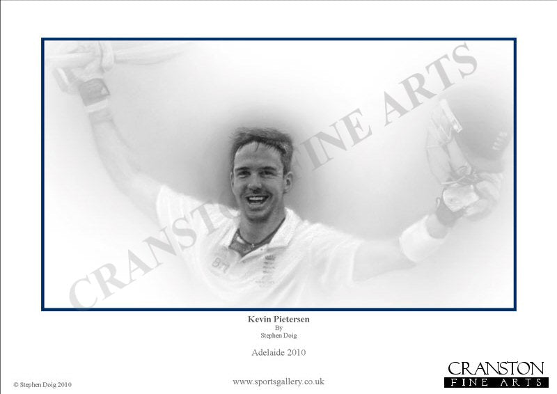 Kevin Pietersen - Adelaide 2010 by Stephen Doig.