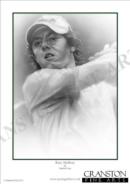 Rory McIlroy by Stephen Doig.