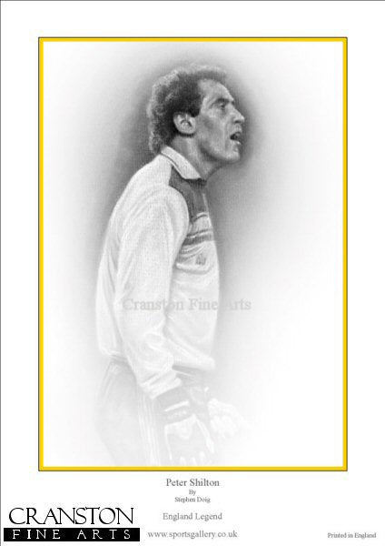 Peter Shilton - England Legend by Stephen Doig.