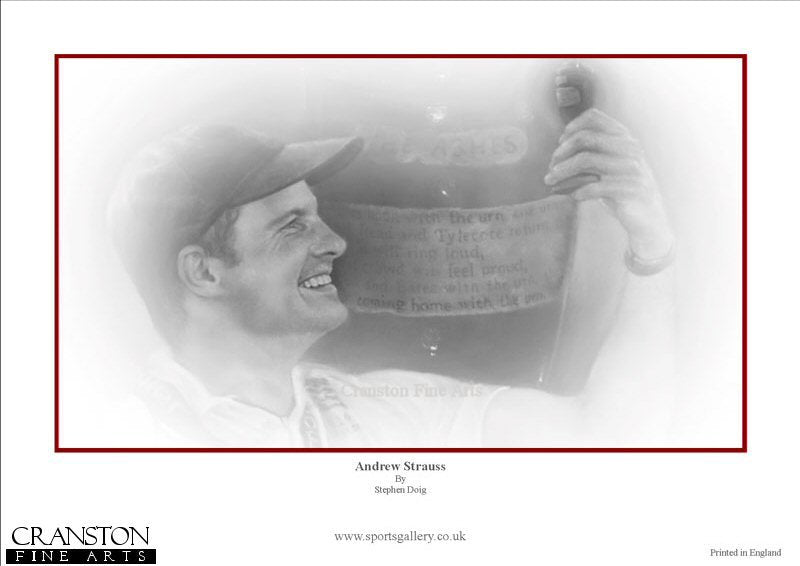Andrew Strauss by Stephen Doig.
