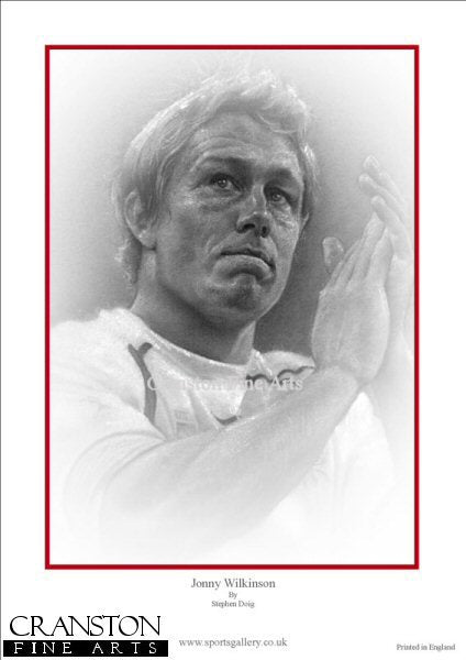 Jonny Wilkinson - England by Stephen Doig.