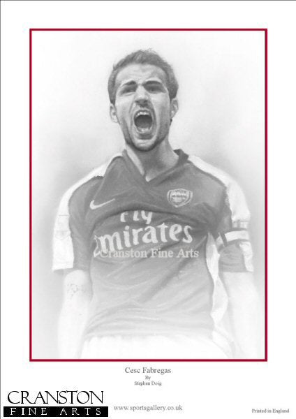 Cesc Fabregas - Arsenal by Stephen Doig.