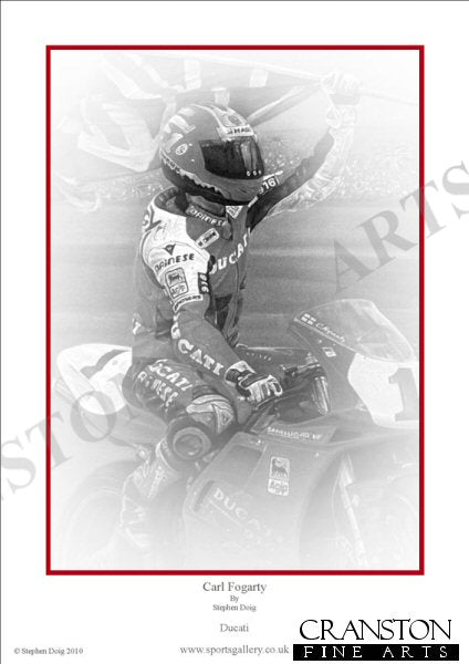 Carl Fogarty by Stephen Doig.