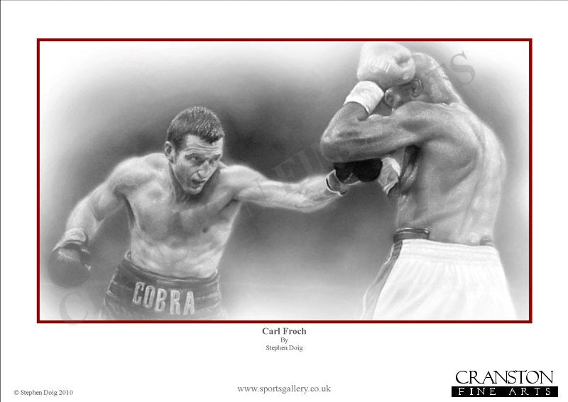Carl Froch by Stephen Doig.