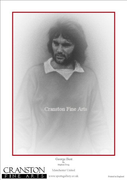 George Best - Manchester United Legend by Stephen Doig.