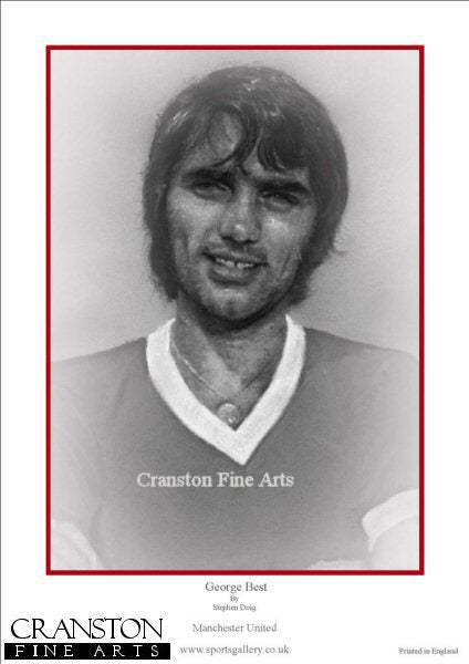 George Best - Manchester United by Stephen Doig.