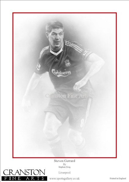 Steven Gerrard by Stephen Doig.
